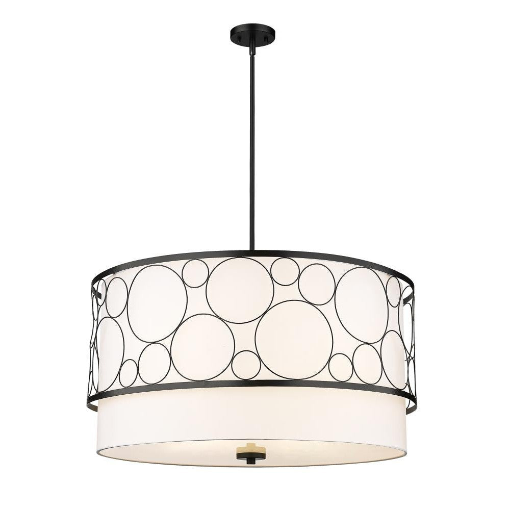 Z-Lite Lighting 197-32MB Chandelier Mid Century Modern - Black