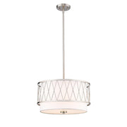 3 Light Pendant-White