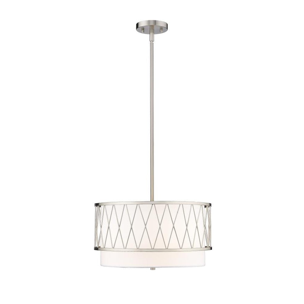 Z-Lite Lighting 198-17BN Pendant Mid Century Modern - Nickel