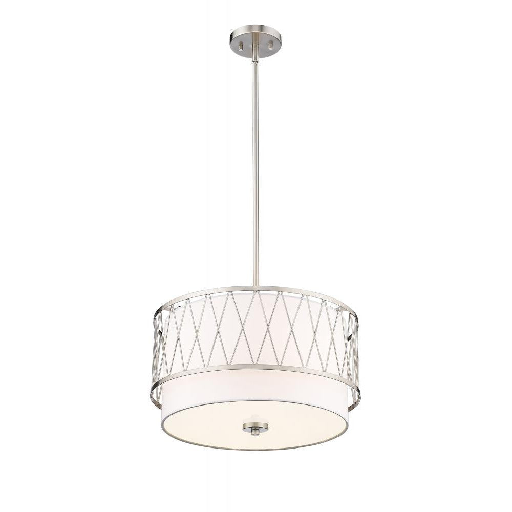 Z-Lite Lighting 198-17BN Pendant Mid Century Modern - Nickel