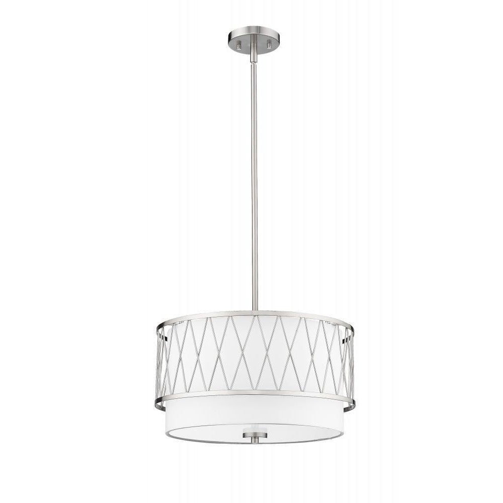 Z-Lite Lighting 198-17BN Pendant Mid Century Modern - Nickel