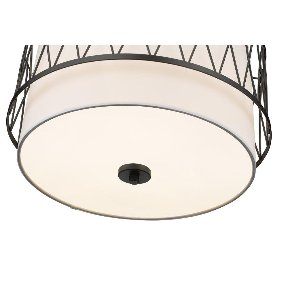 Z-Lite Lighting 198-17MB Pendant Mid Century Modern - Black