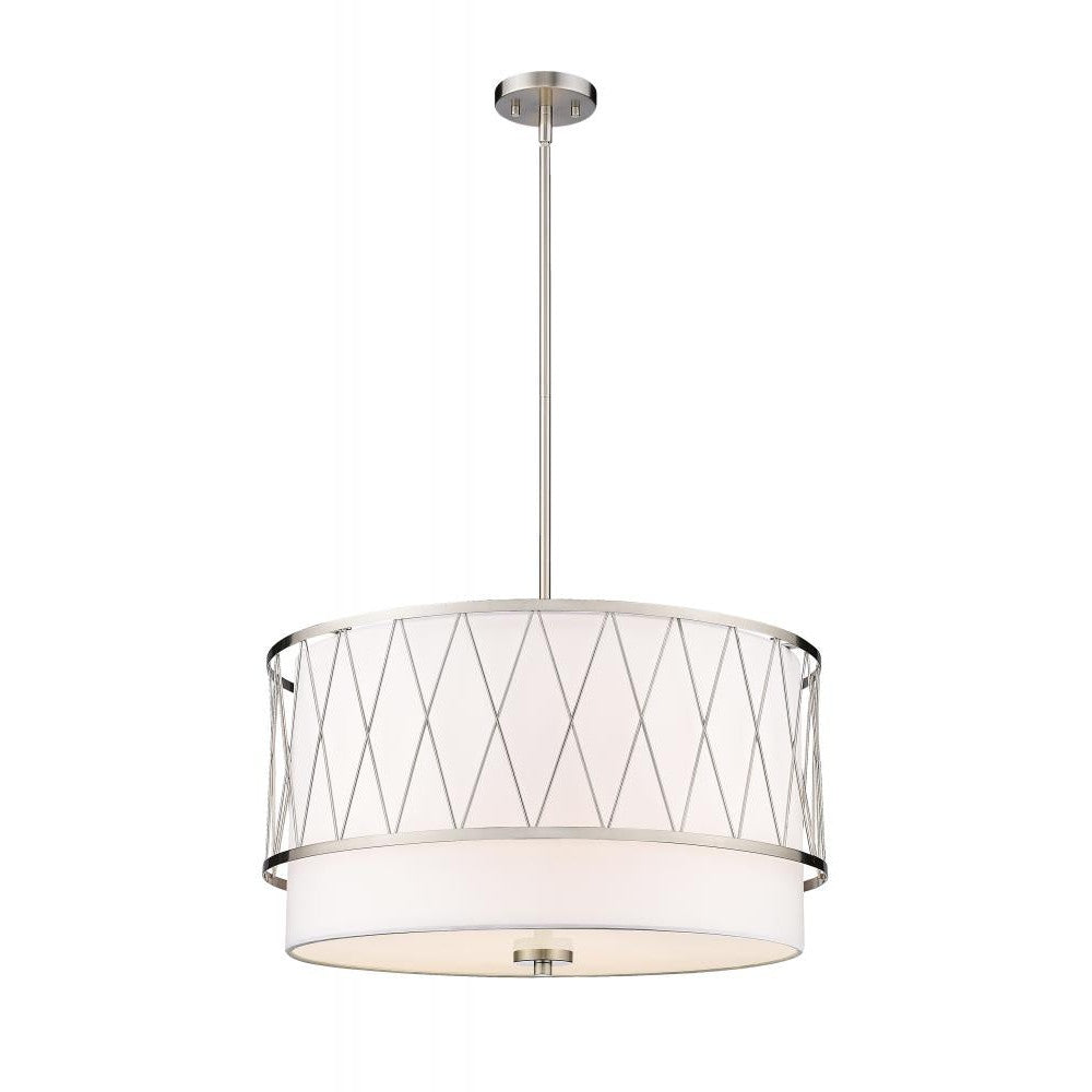 Z-Lite Lighting 198-24BN Pendant Mid Century Modern - Nickel