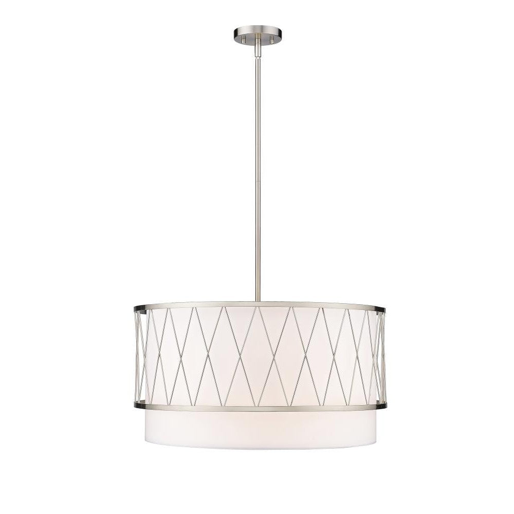 Z-Lite Lighting 198-24BN Pendant Mid Century Modern - Nickel