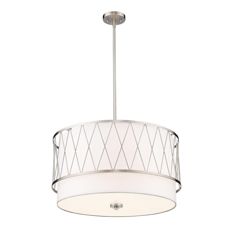 Z-Lite Lighting 198-24BN Pendant Mid Century Modern - Nickel