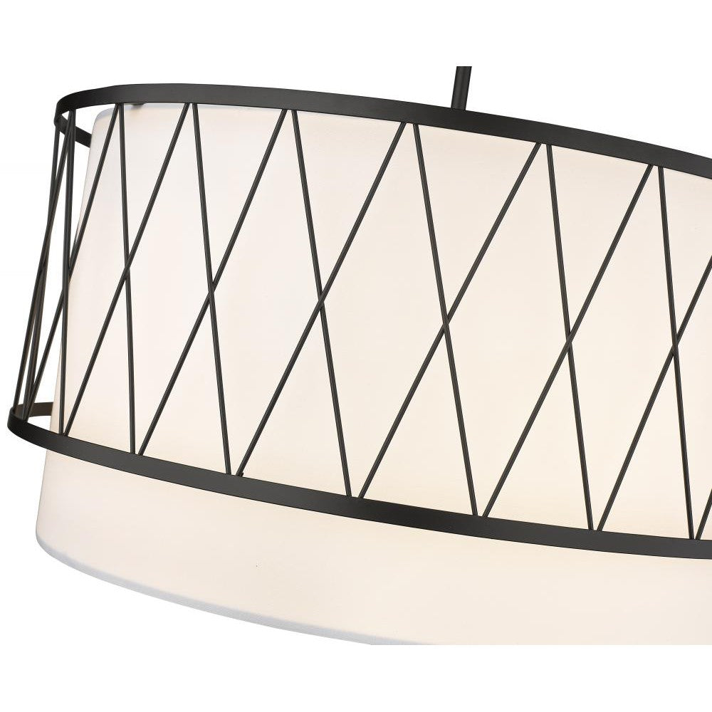 Z-Lite Lighting 198-32MB Pendant Mid Century Modern - Black