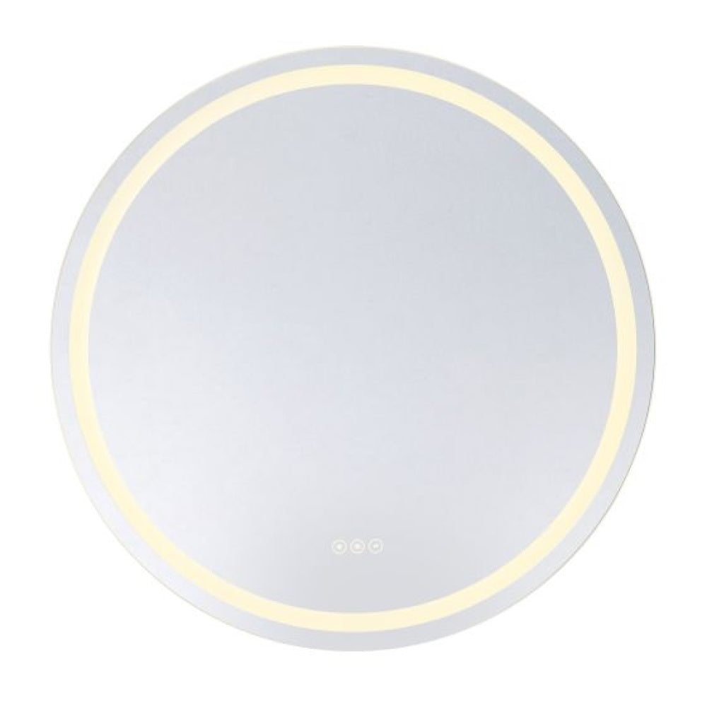 Beckett LED Round Frontlit and Backlit Mirror light