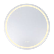 Beckett LED Round Frontlit and Backlit Mirror light