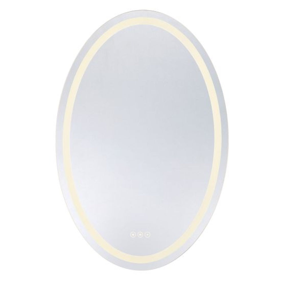 Beckett Led Oval Frontlit and Backlit Mirror light