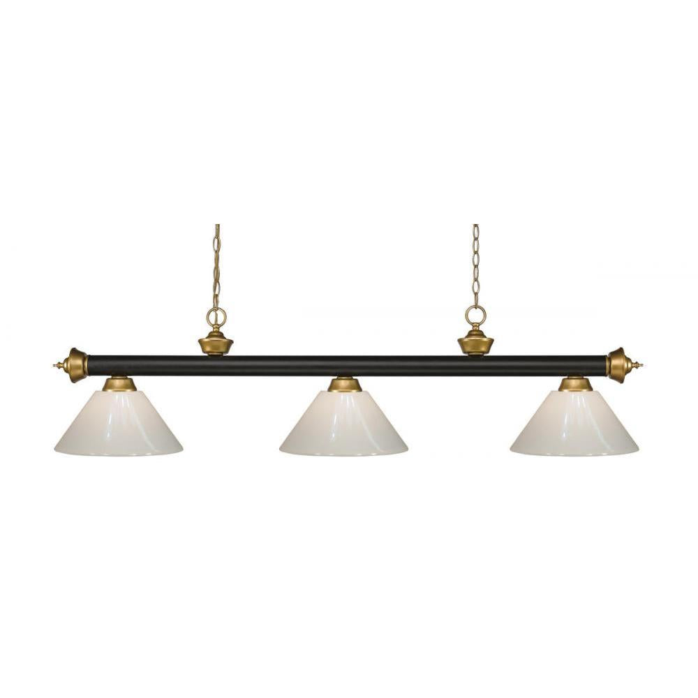 3 Light Billiard Table Light -White