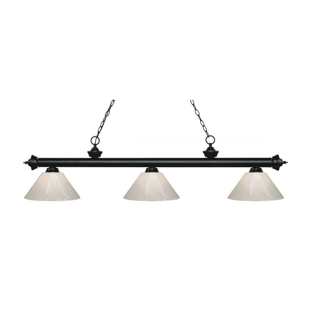 3 Light Billiard Table Light -White