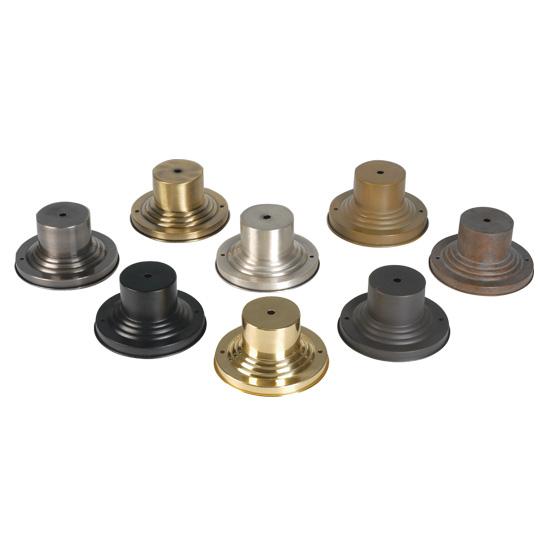 Livex Lighting OUTDOOR PIER MOUNT ADAPTERS 2001-02 Exterior Traditional - Polished Brass