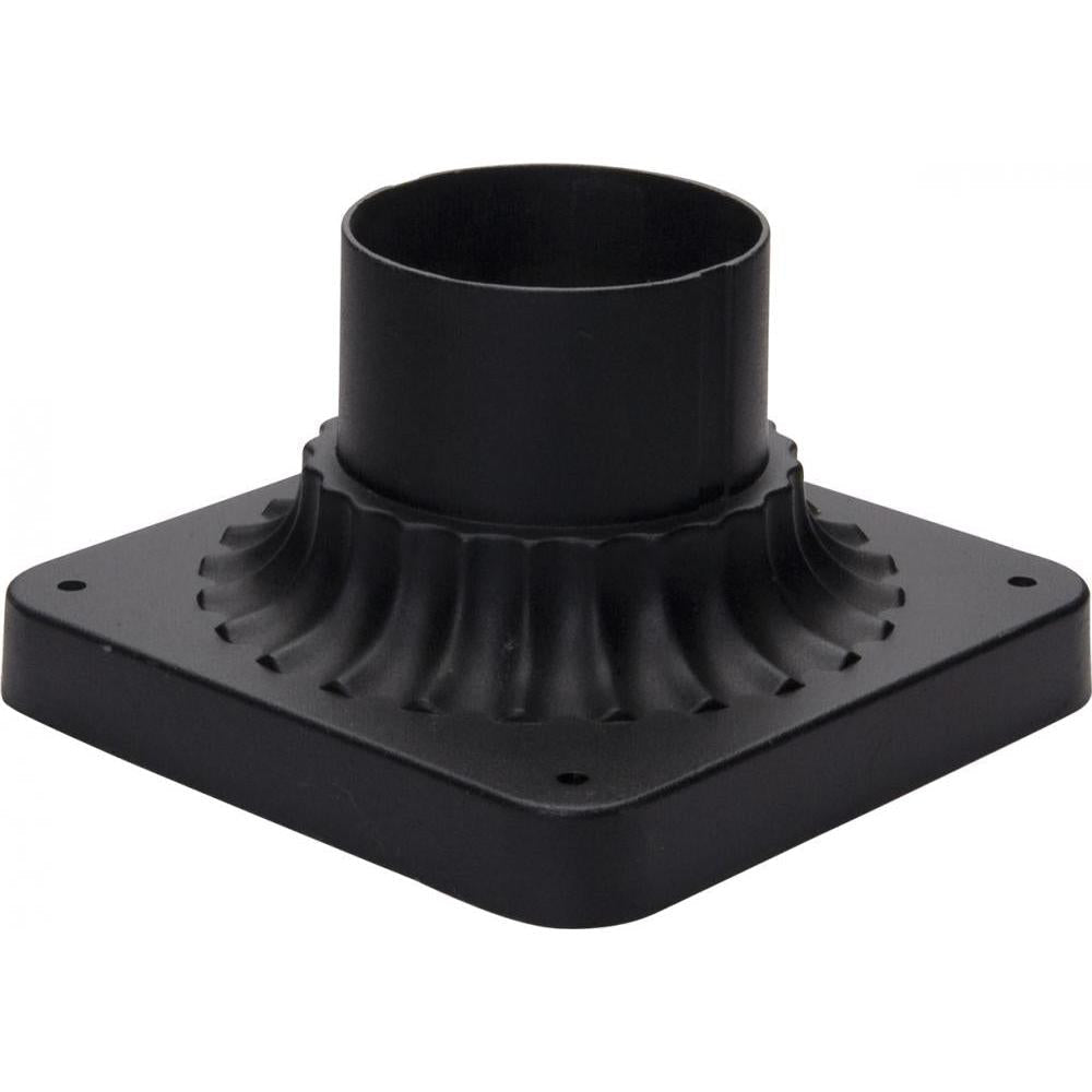 Maxim Lighting 2001BK Outdoor Post 5.75 Inch Lantern Mount – Black