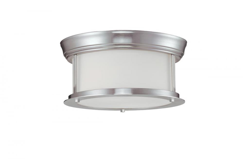 Z-Lite Lighting 2002F10-BN Flush Mount Contemporary - Nickel