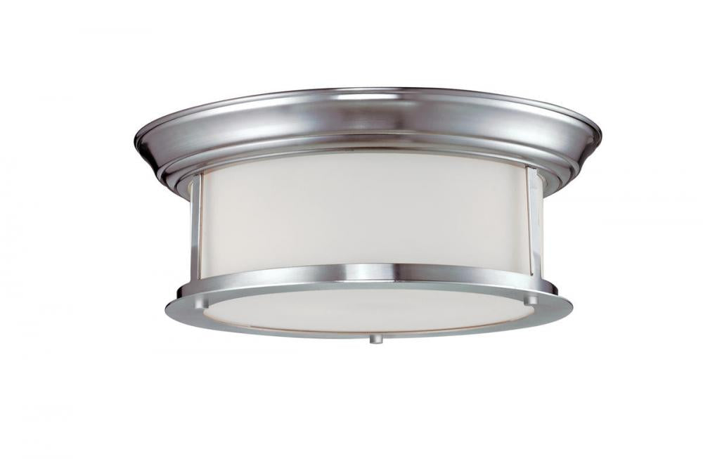 Z-Lite Lighting 2002F13-BN Flush Mount Contemporary - Nickel