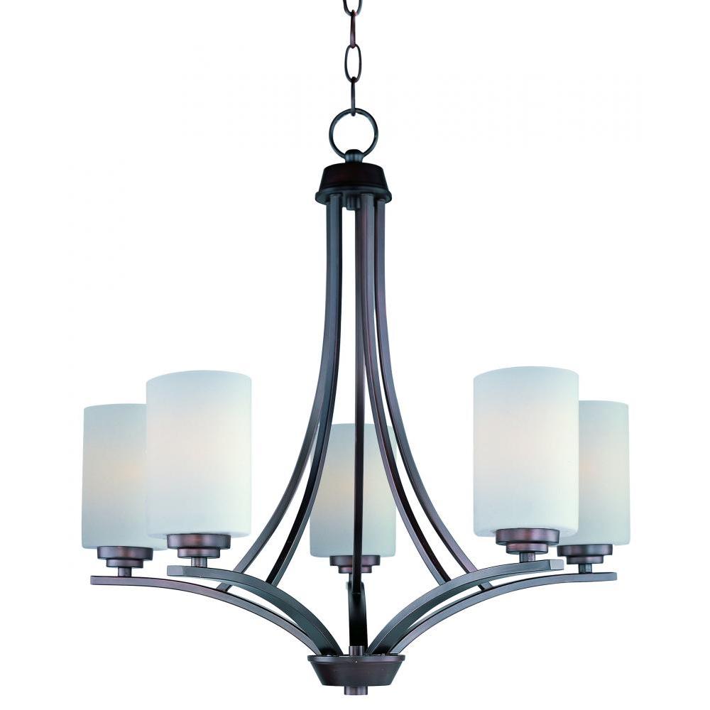Deven 24 Inch Semi Flush Mount Light – Oil Rubbed Bronze