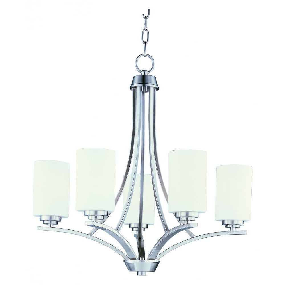 Maxim Lighting DEVEN 20035SWSN Chandelier Contemporary - Nickel