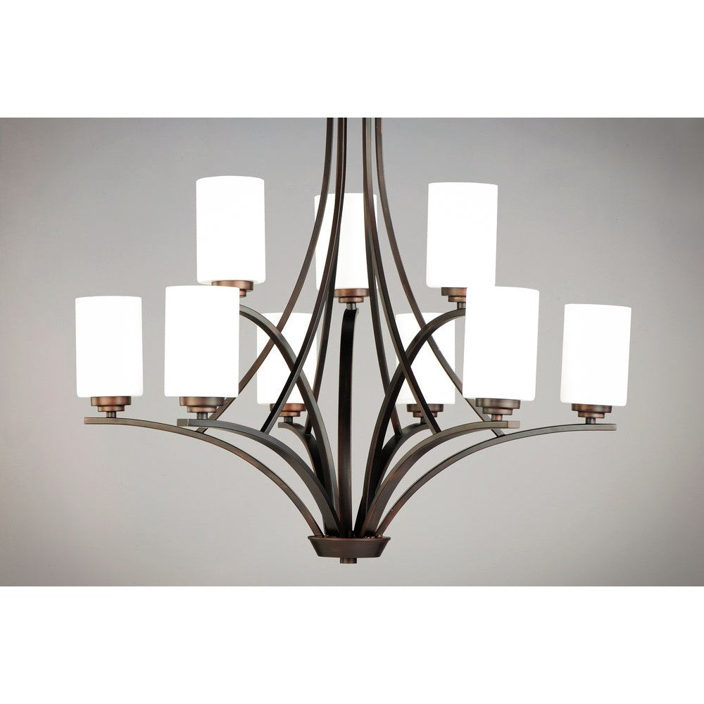 Maxim Lighting DEVEN 20036SWOI Chandelier Contemporary - Bronze