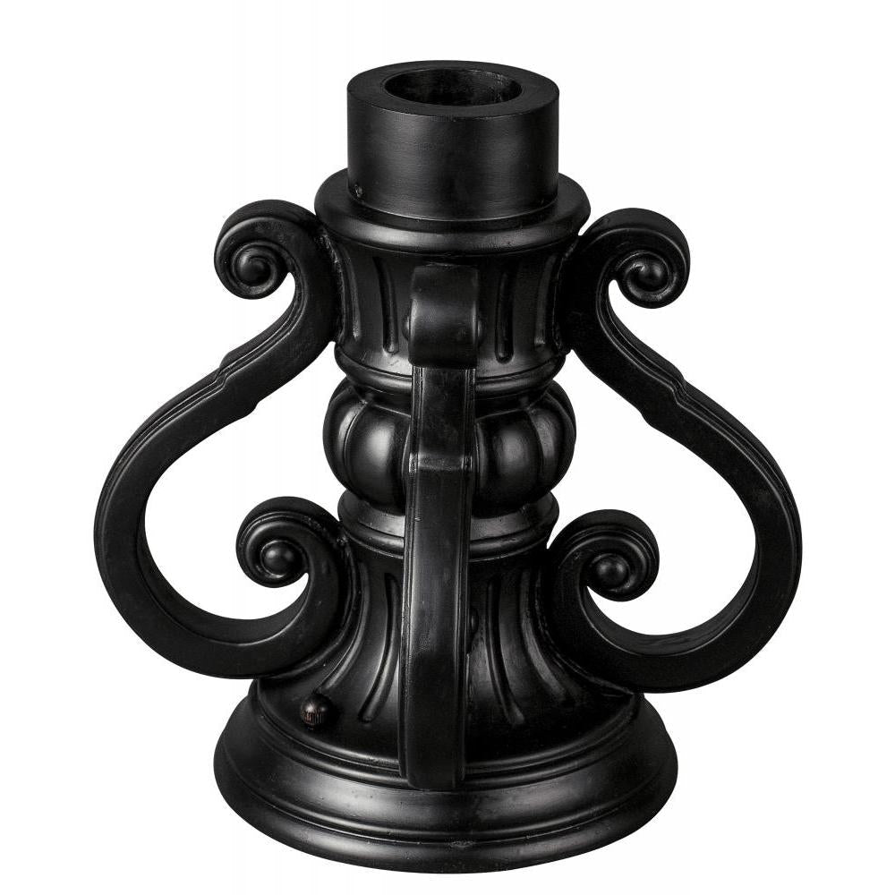 Maxim Lighting 2004BK Outdoor Post 10 Inch Lantern Mount – Black