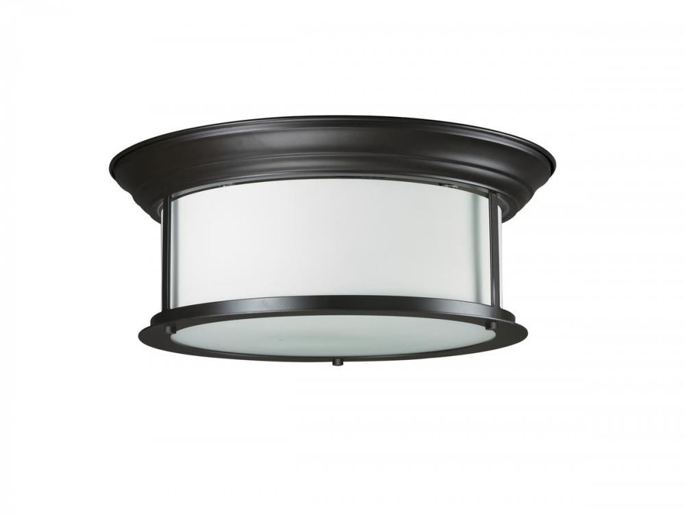 Z-Lite Lighting 2004F16-BRZ Flush Mount Contemporary - Bronze