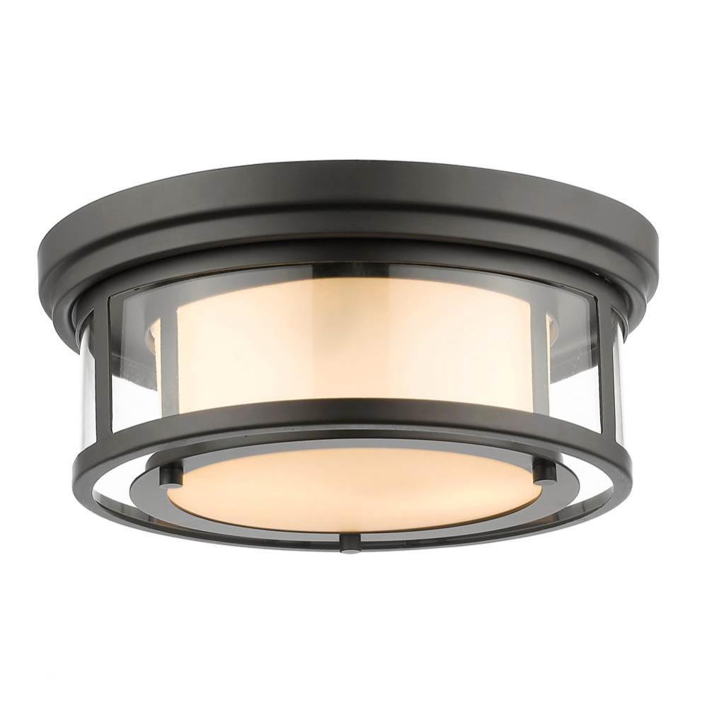 Z-Lite Lighting BROWN 2005F13-BRZ Flush Mount - Bronze