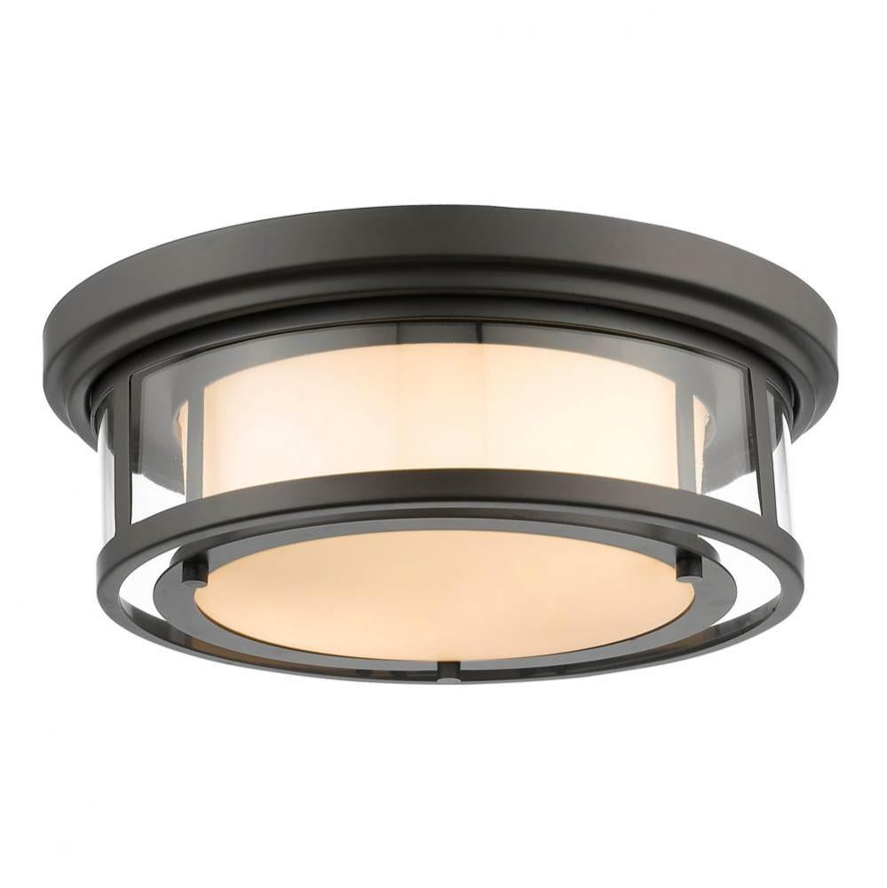 Z-Lite Lighting BROWN 2005F16-BRZ Flush Mount - Bronze