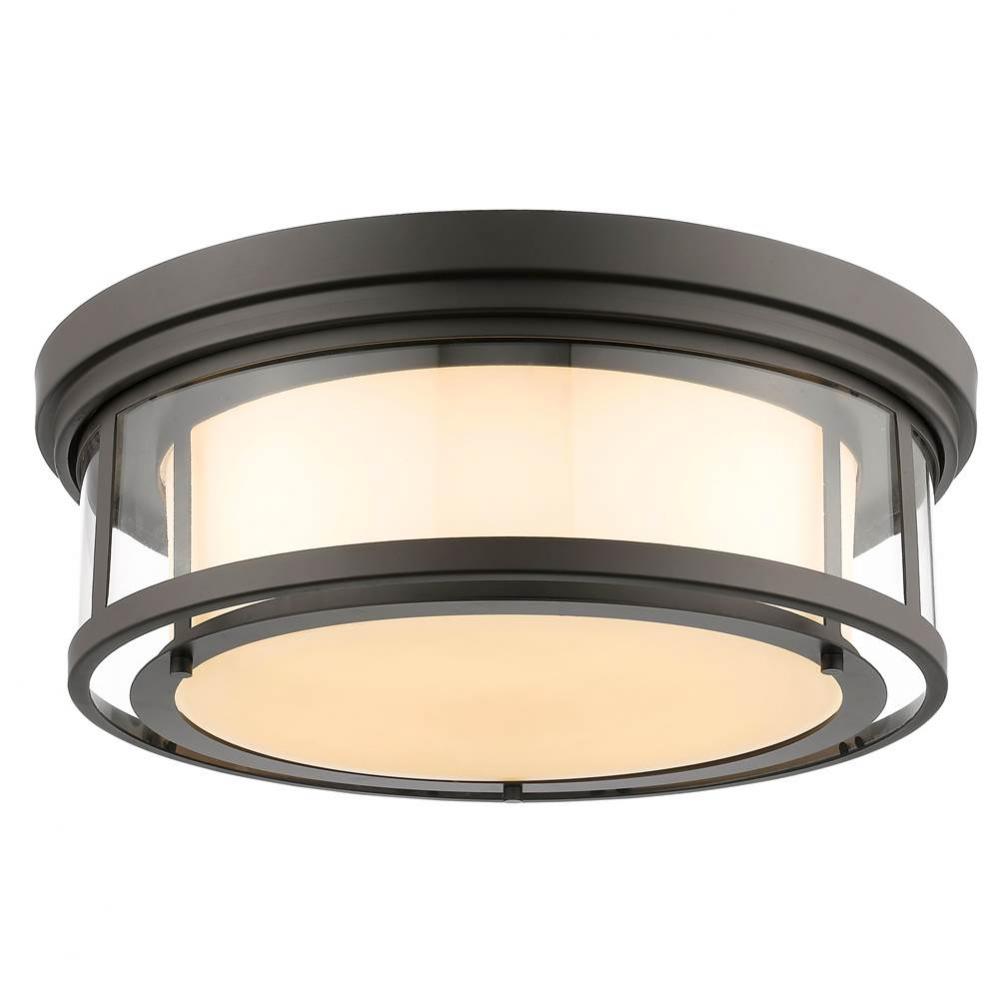 Z-Lite Lighting BROWN 2005F21-BRZ Flush Mount - Bronze