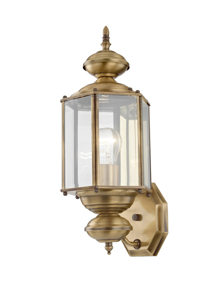 Livex Lighting OUTDOOR BASICS 2006-01 Exterior Americana - Antique Brass