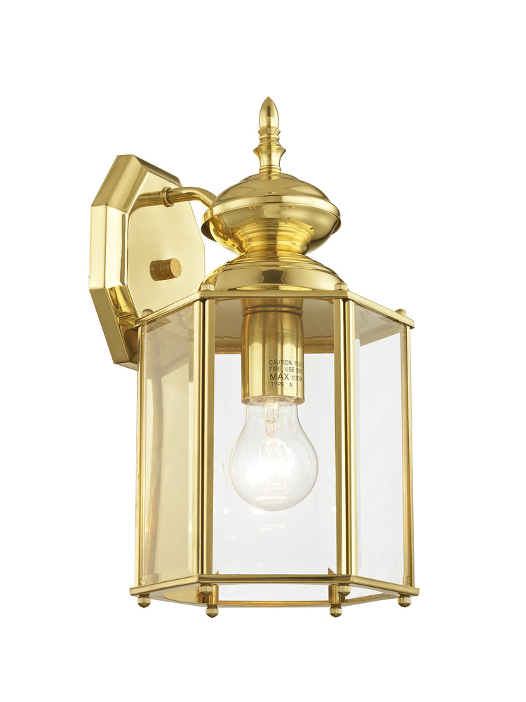 Livex Lighting OUTDOOR BASICS 2007-02 Exterior Americana - Polished Brass