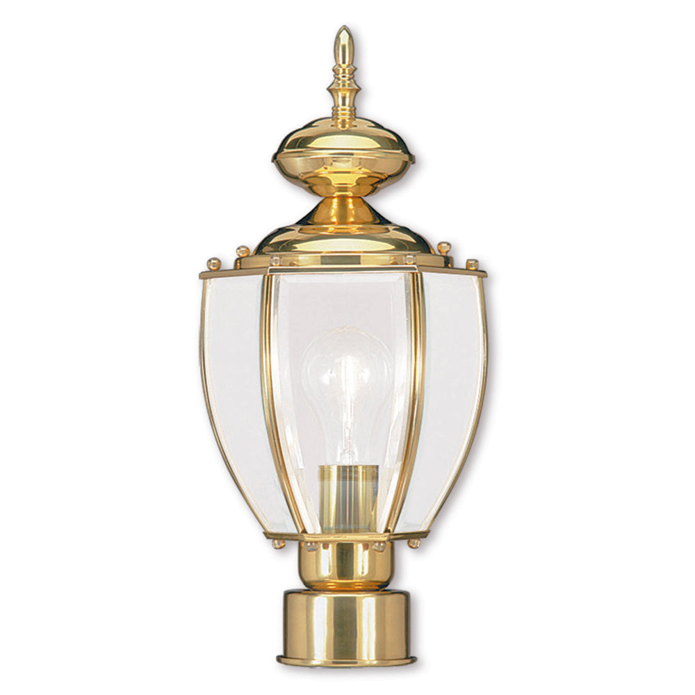 Livex Lighting OUTDOOR BASICS 2009-02 Exterior Americana - Polished Brass