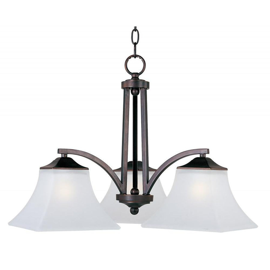 Aurora 22.5 Inch Down Light Chandelier – Oil Rubbed Bronze