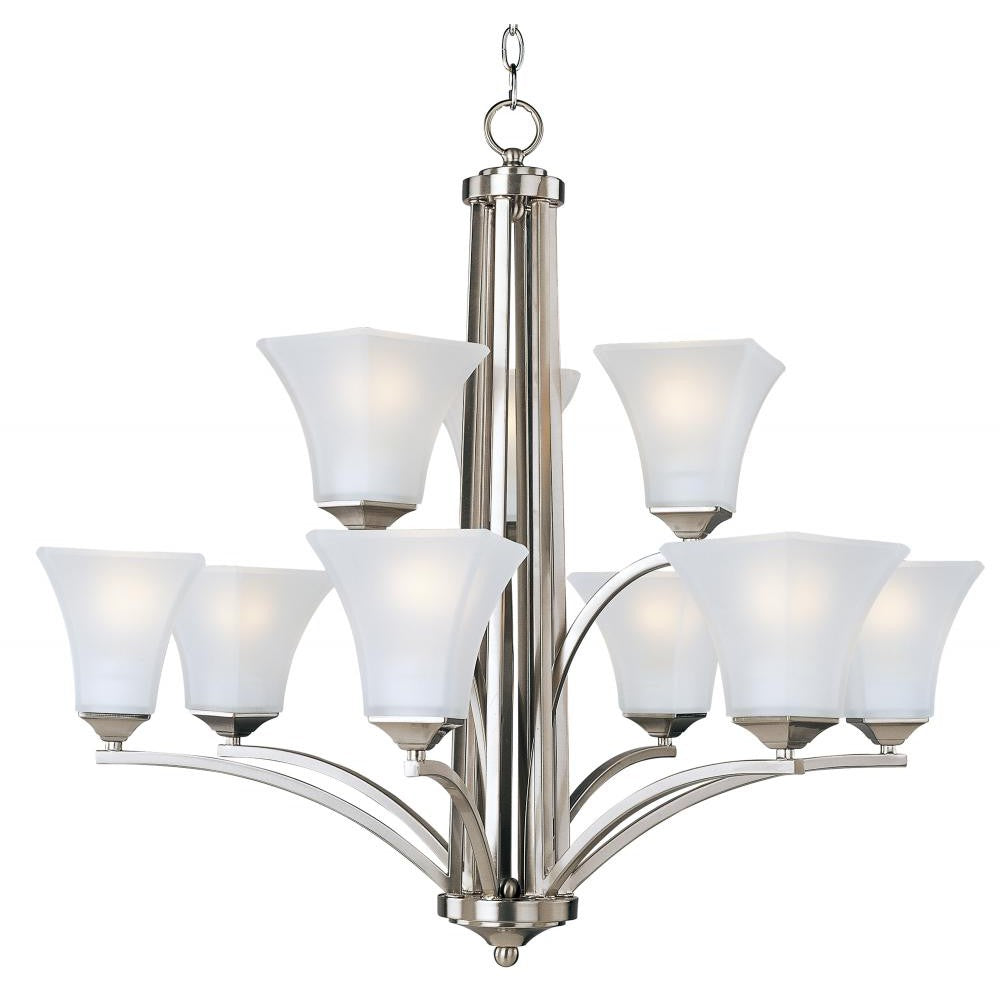 Maxim Lighting AURORA 20096FTSN Chandelier Americana - Nickel