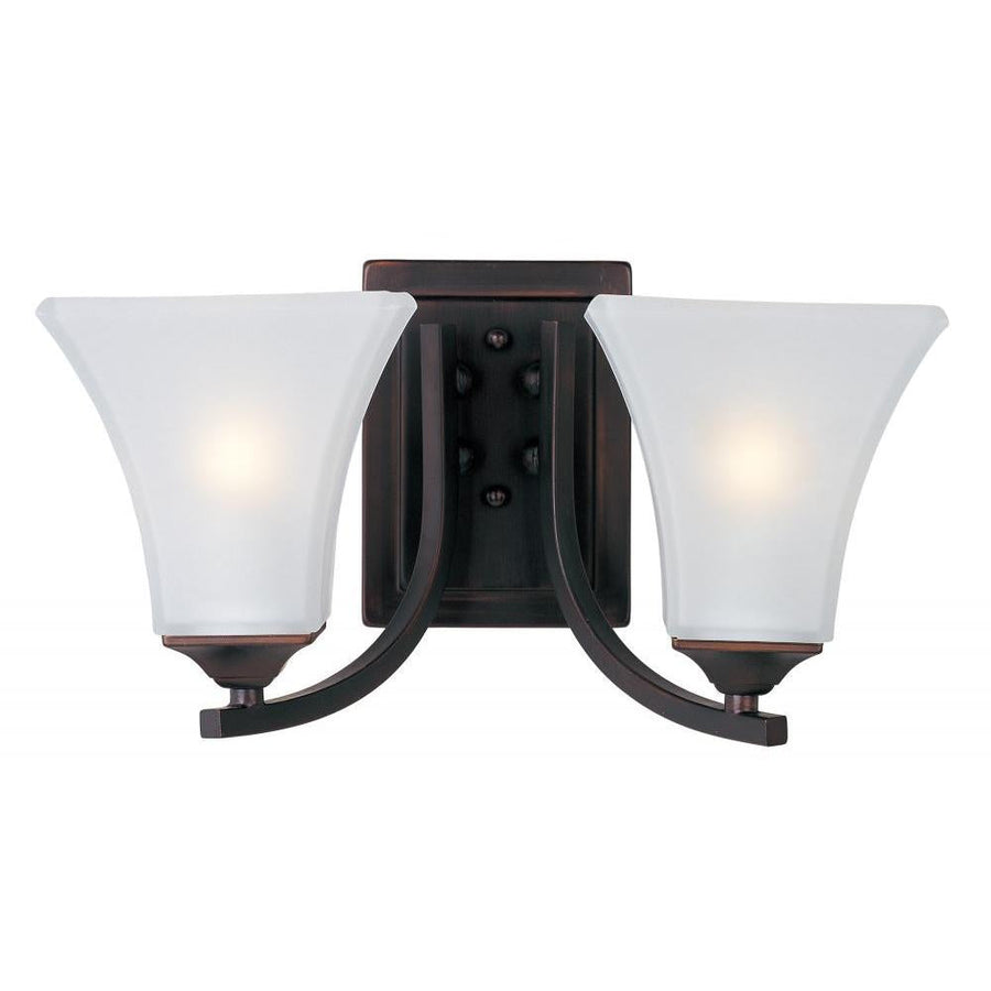 Maxim Lighting 20099FTOI Aurora 13.5 Inch Bathroom Vanity - Oil Rubbed Bronze