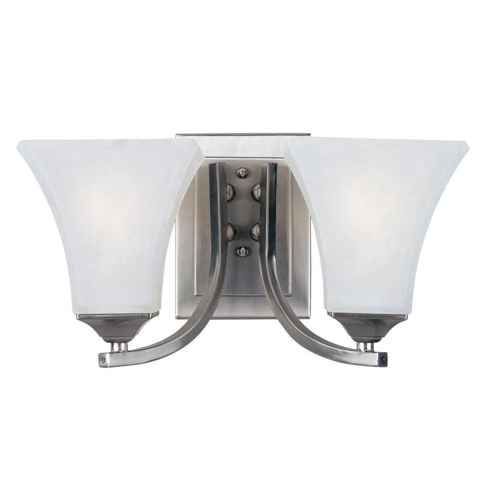 Maxim Lighting 20099FTSN Aurora 13.5 Inch Bathroom Vanity - Satin Nickel