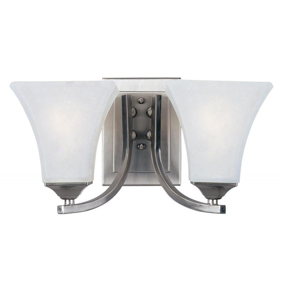 Maxim Lighting 20099FTSN Aurora 13.5 Inch Bathroom Vanity - Satin Nickel