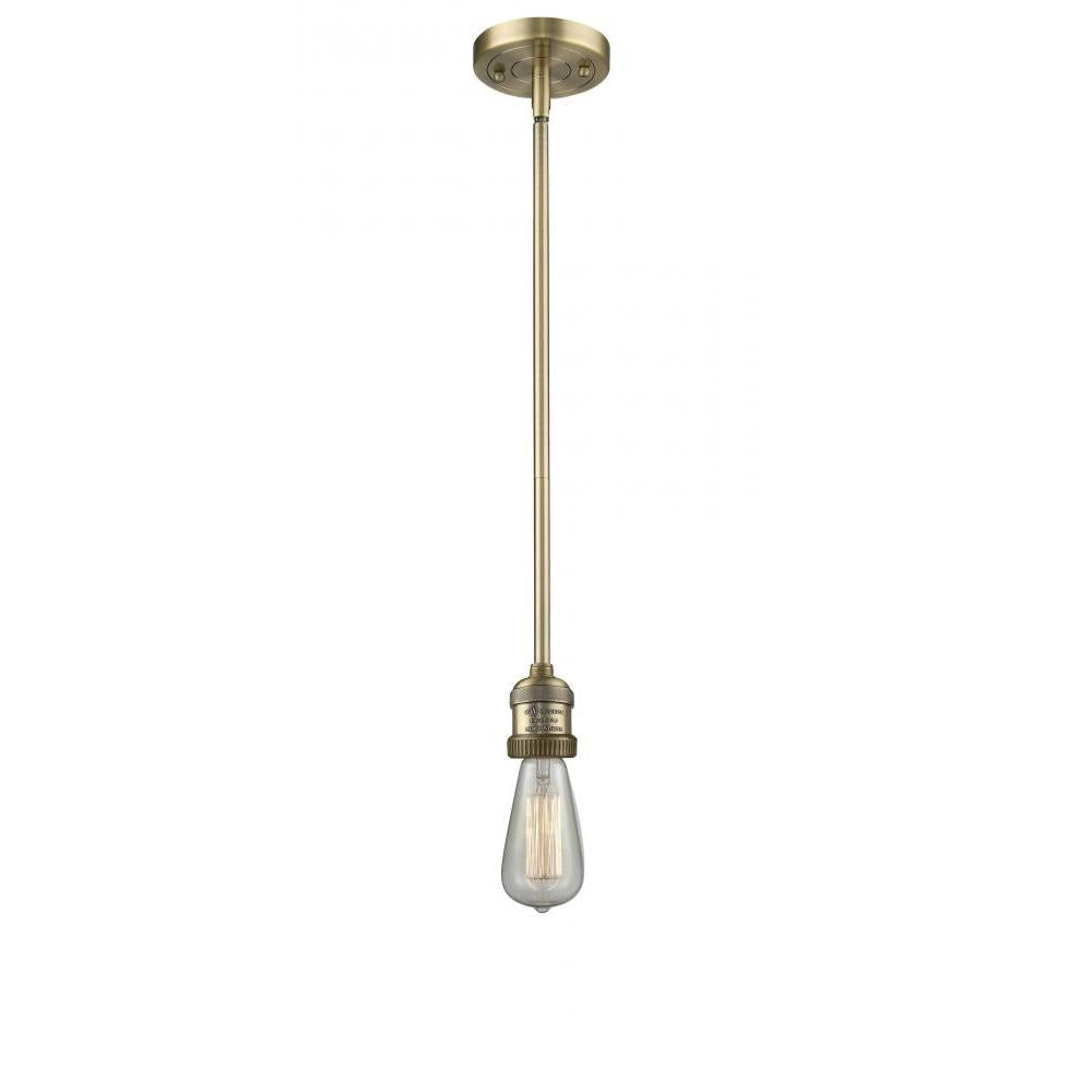 Bare Bulb 1 Light Mini Pendant