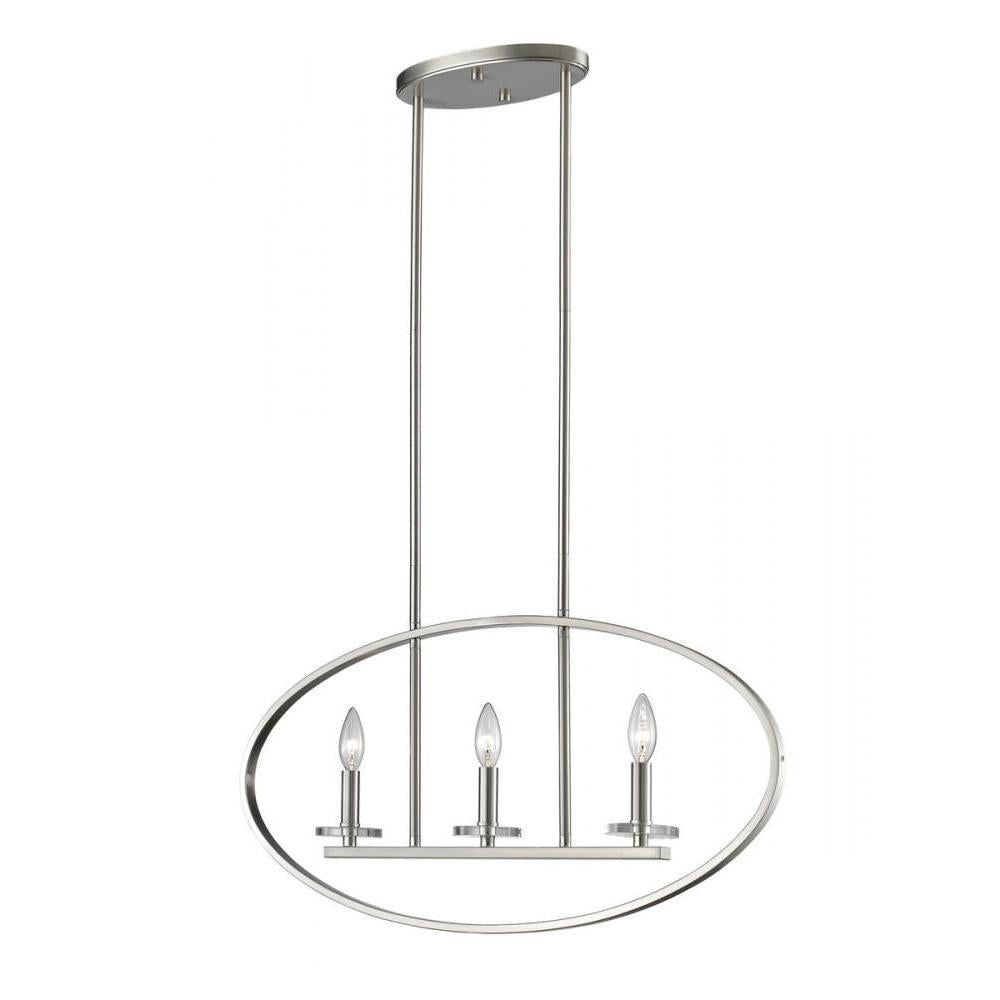 3 Light Linear Chandelier