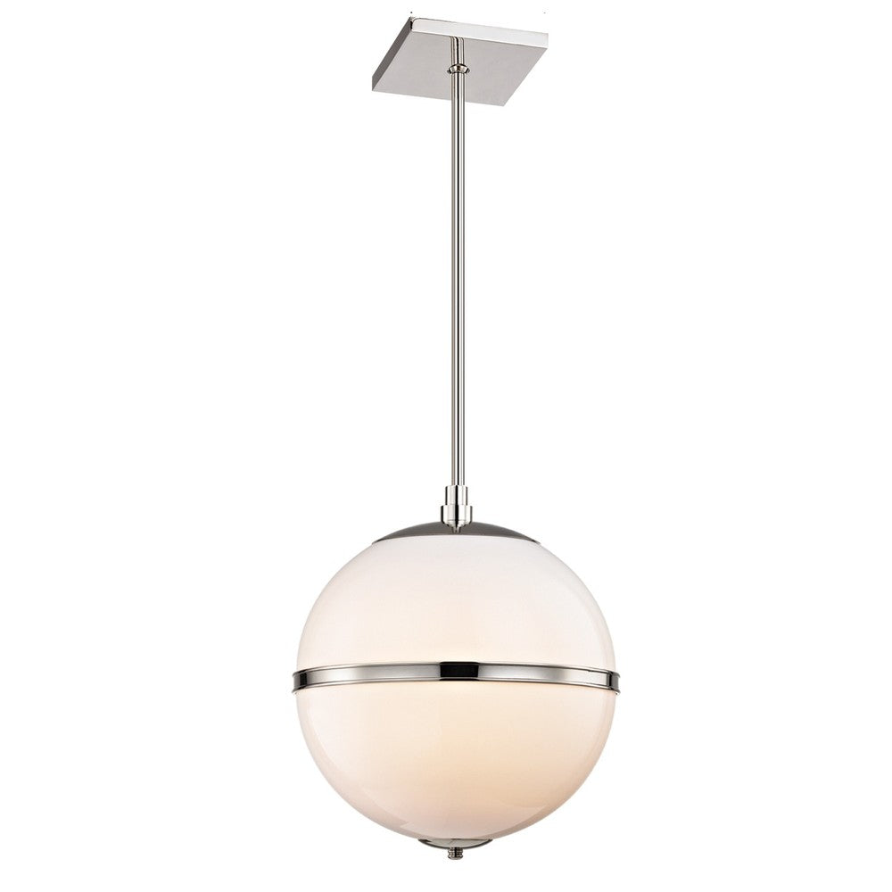 Crystorama TRUAX 2016-PN Mini Chandelier Modern - Polished Nickel