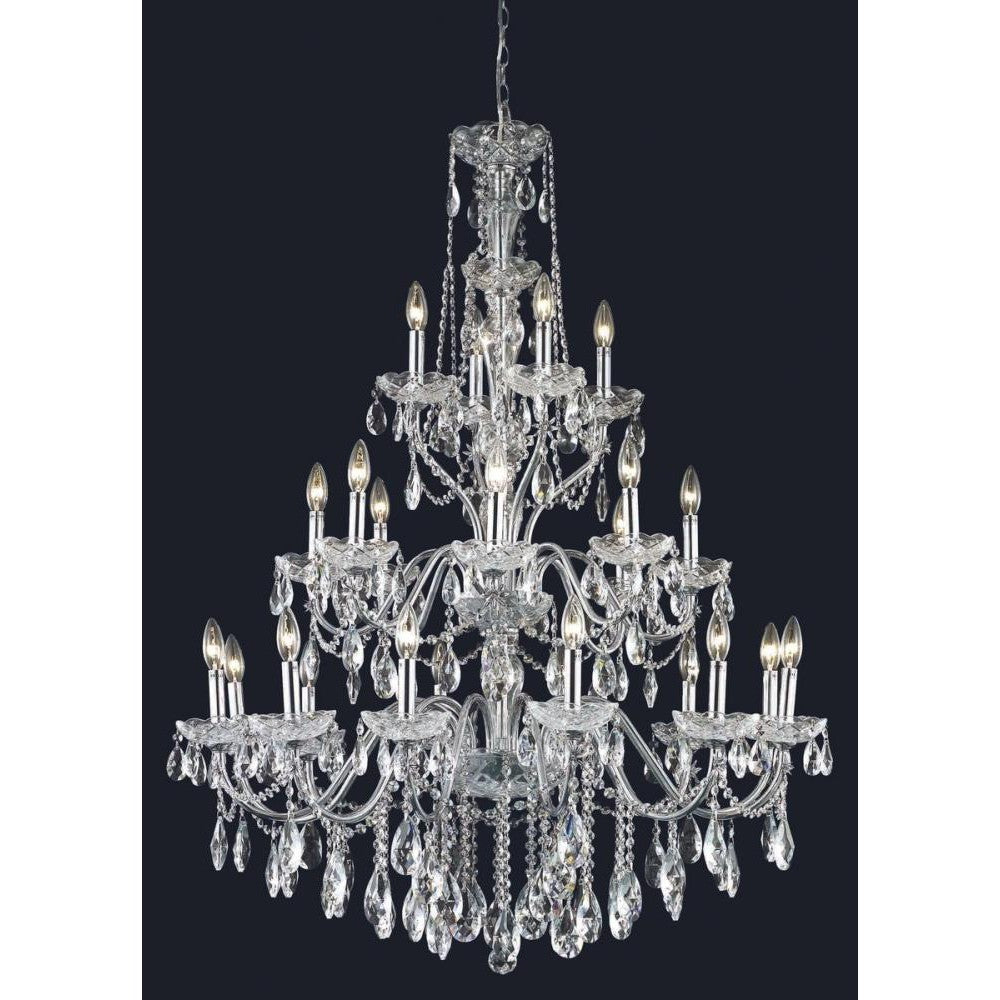 Elegant Lighting ST. FRANCIS 2016G36C/RC Chandelier Transitional - Chrome