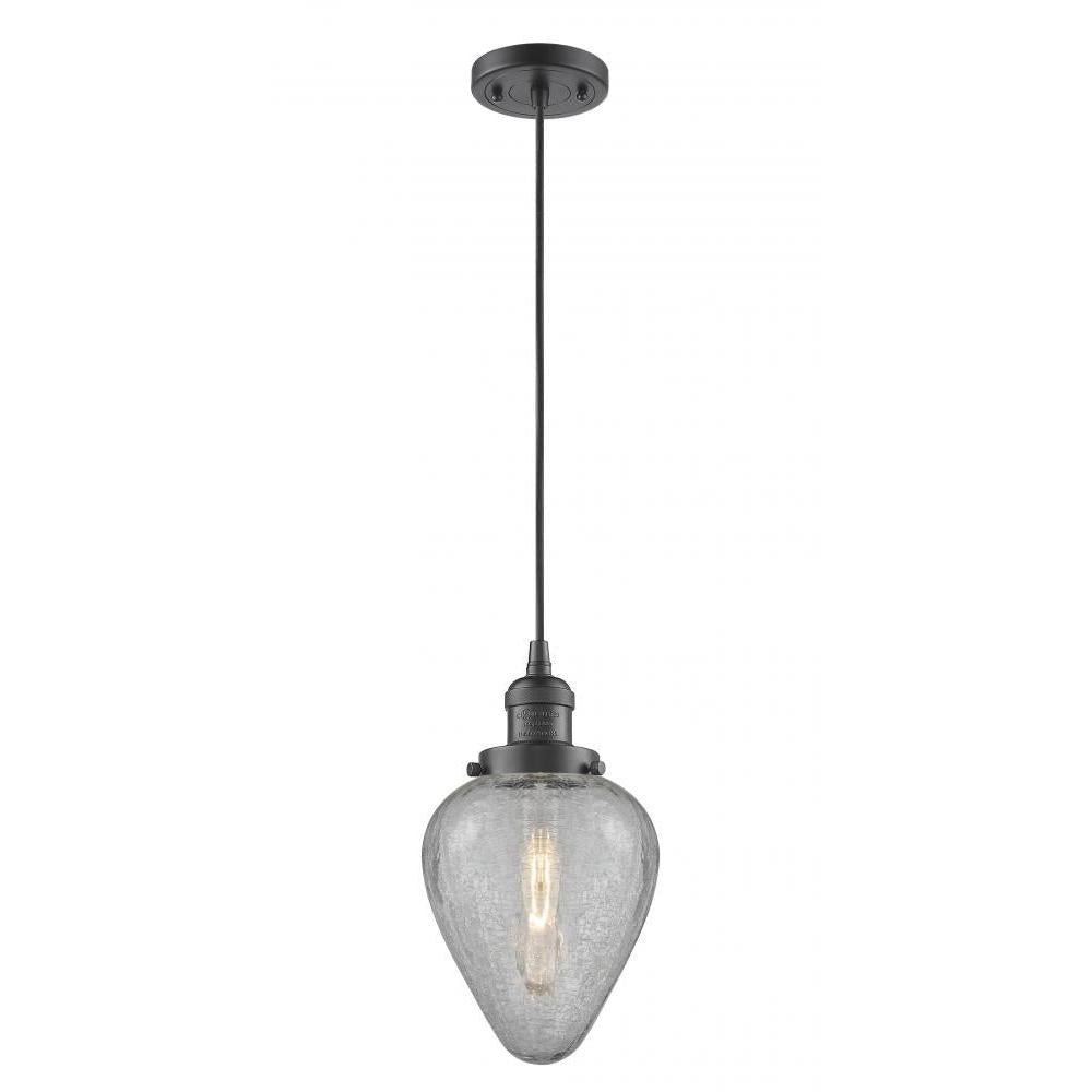 Geneseo - 1 Light - 7 inch - Oil Rubbed Bronze - Cord hung - Mini Pendant