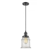Canton - 1 Light - 6 inch - Oil Rubbed Bronze - Cord hung - Mini Pendant