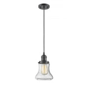 Bellmont - 1 Light - 6 inch - Oil Rubbed Bronze - Cord hung - Mini Pendant