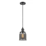 Bell - 1 Light - 5 inch - Oil Rubbed Bronze - Cord hung - Mini Pendant