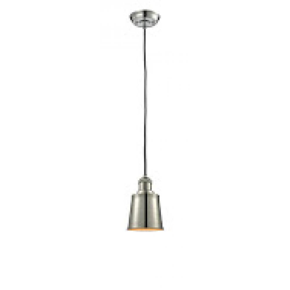 Addison - 1 Light - 5 inch - Polished Nickel - Cord hung - Mini Pendant