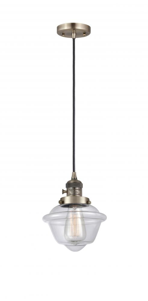 Innovations Lighting OXFORD 201CSW-AB-G532 Mini Pendant Traditional - Brass