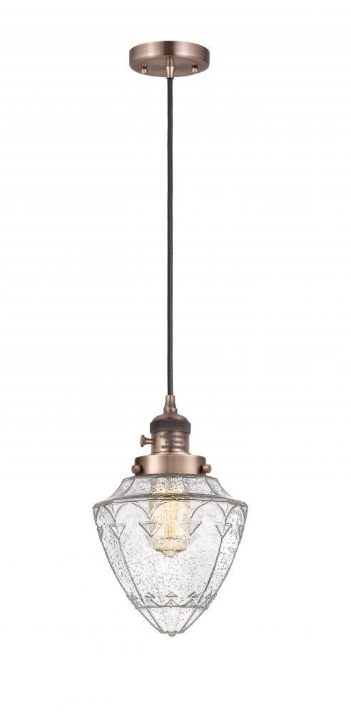 Innovations Lighting BULLET 201CSW-AC-G664-7 Mini Pendant Art Deco - Copper