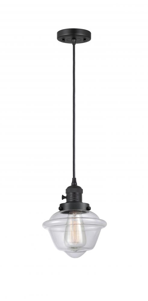 Innovations Lighting OXFORD 201CSW-BK-G532 Mini Pendant Traditional - Black