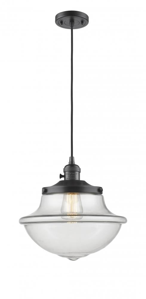 Innovations Lighting OXFORD 201CSW-OB-G542-LED Mini Pendant Traditional - Bronze