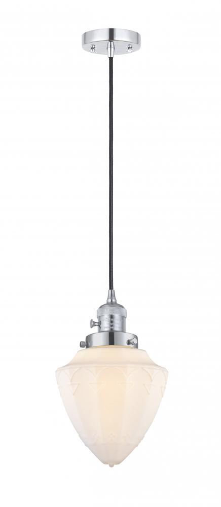 Innovations Lighting BULLET 201CSW-PC-G661-7-LED Mini Pendant Art Deco - Chrome