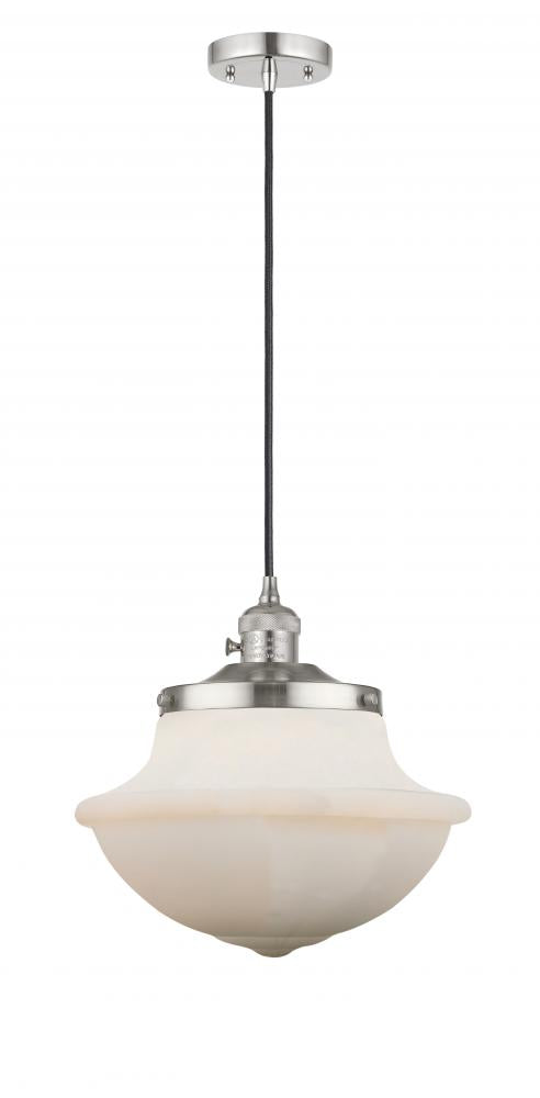 Innovations Lighting OXFORD 201CSW-PN-G541-LED Mini Pendant Traditional - Nickel